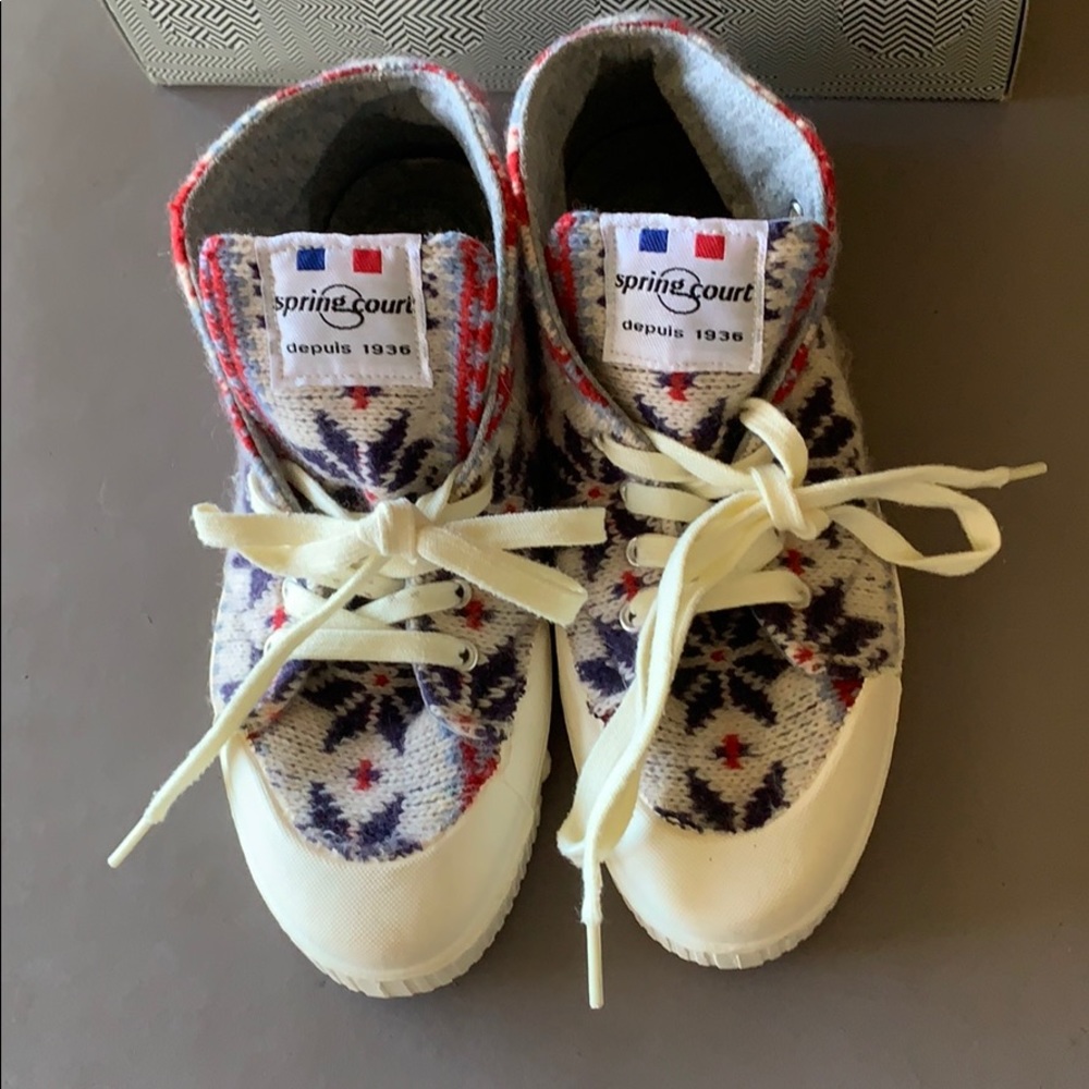 Sneakers Fairisle sweater
